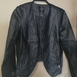 Dynamite Faux Leather Jacket